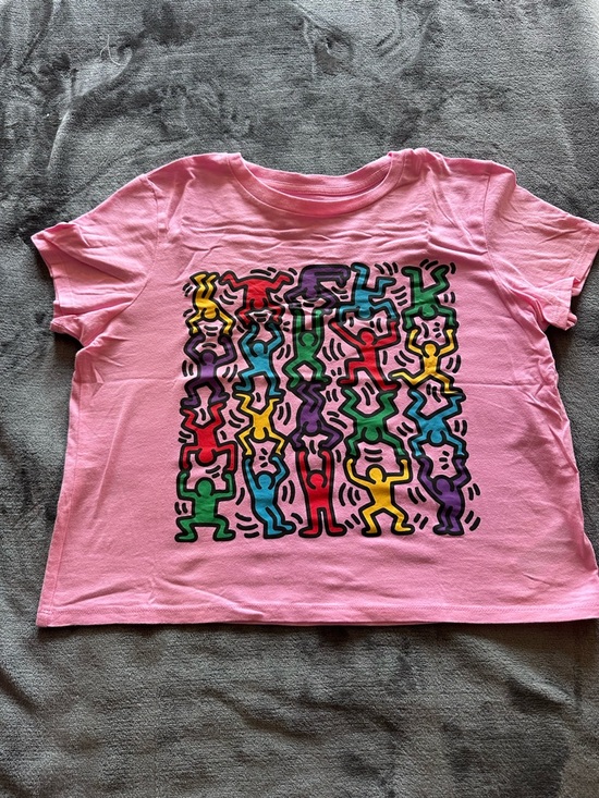 GAP Tops - Pink Gap x Keith Haring Tee